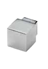 Aluminium Quadro Eckstücke / silber eloxiert - QUADROPROFILE