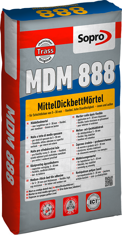 MittelDickbettMörtel - MDM 888